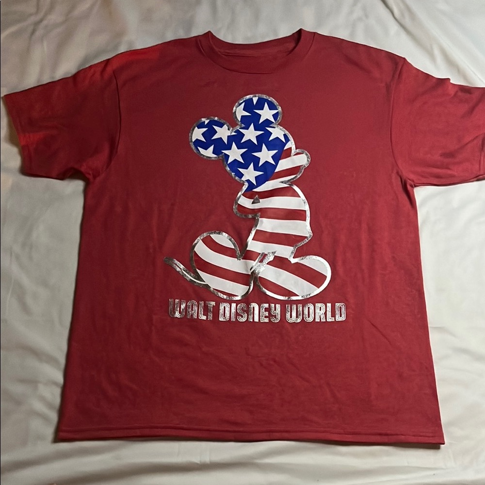 Walt Disney World Patriotic Mickey Mouse T-Shirt
